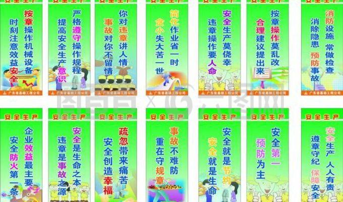 建筑工地安全标语图片